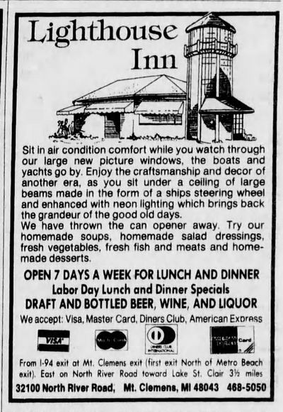 Lighthouse Inn - Aug 29 1985